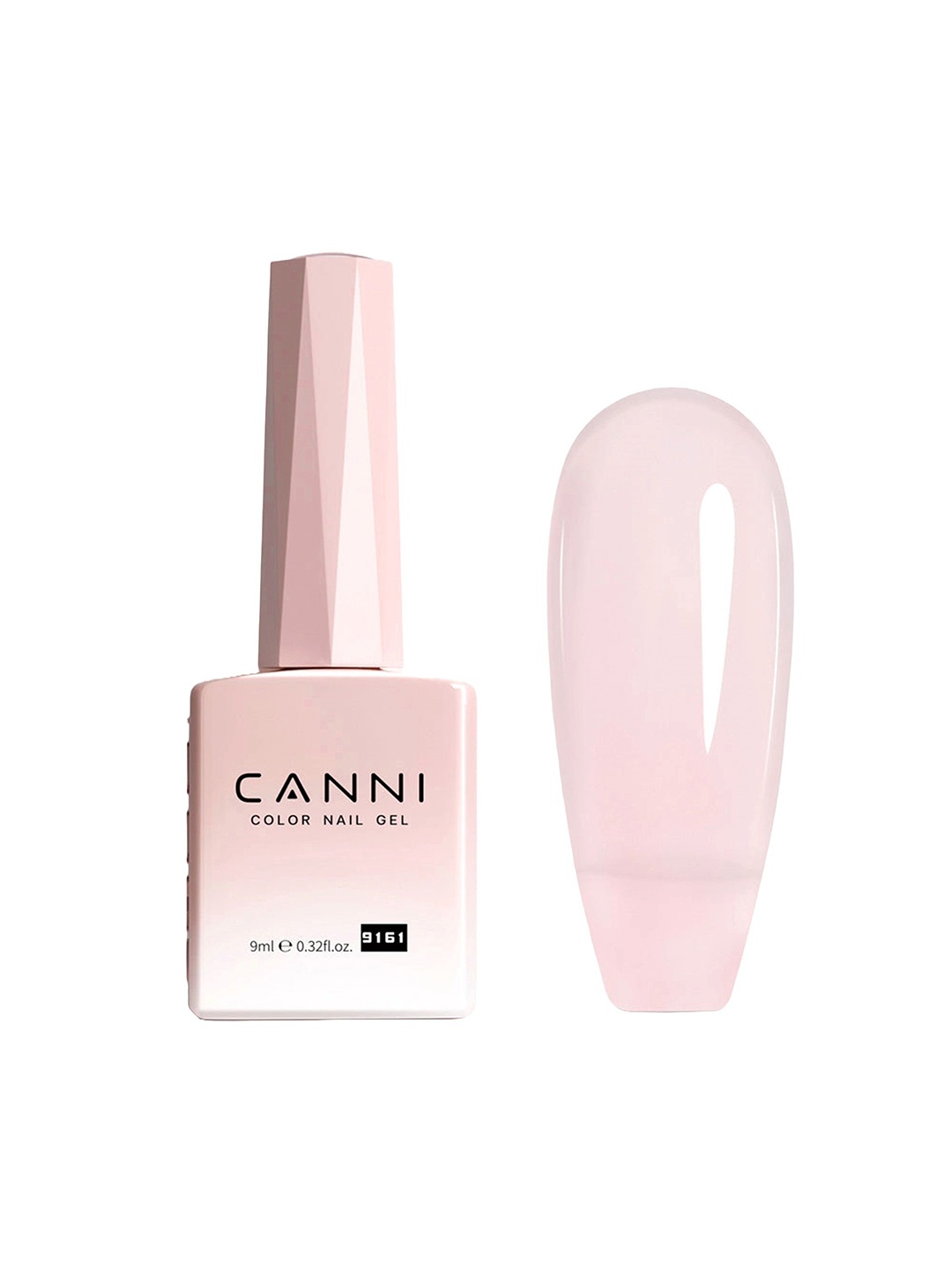 

CANNI Hema Free UV Jelly Color Gel Nail Polish - 9 ml - 9161, Pink