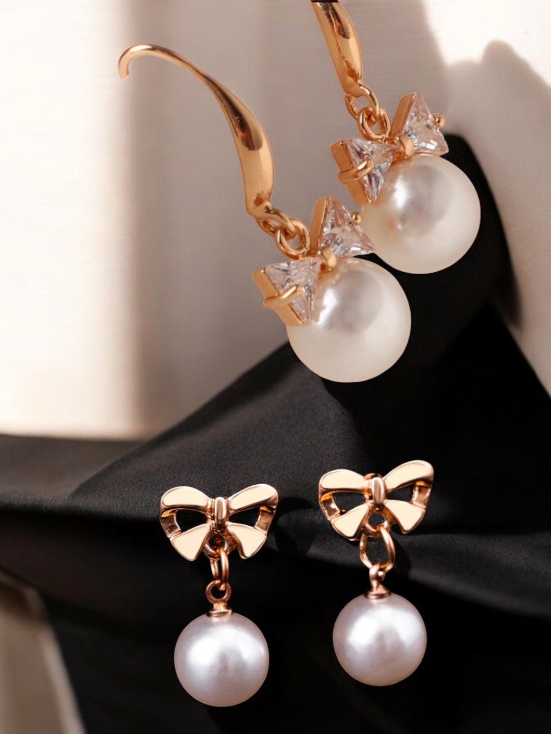 

fabula Contemporary Drop Earrings, Gold