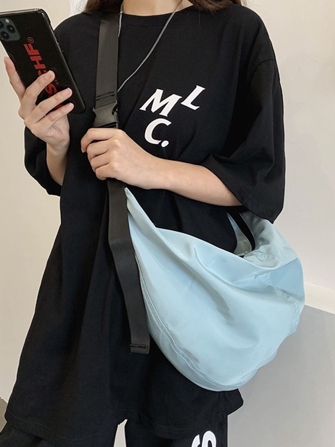 

StyleCast Blue Stylish Crossbody Bag