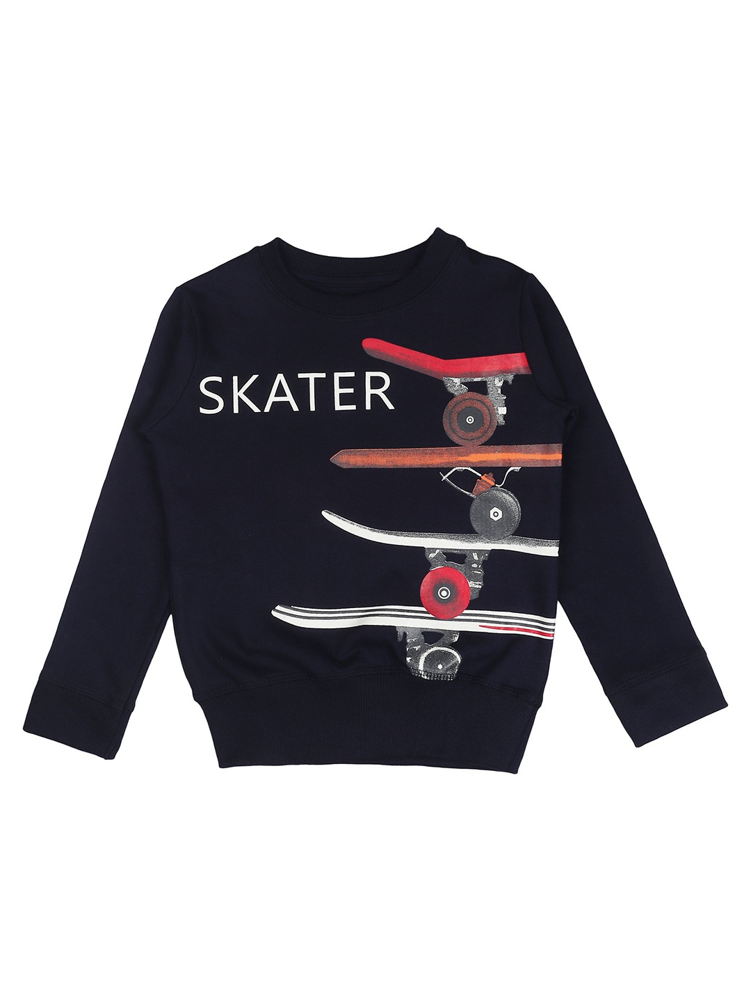 

Arshia Fashions Boys Printed Sweatshirt, Blue