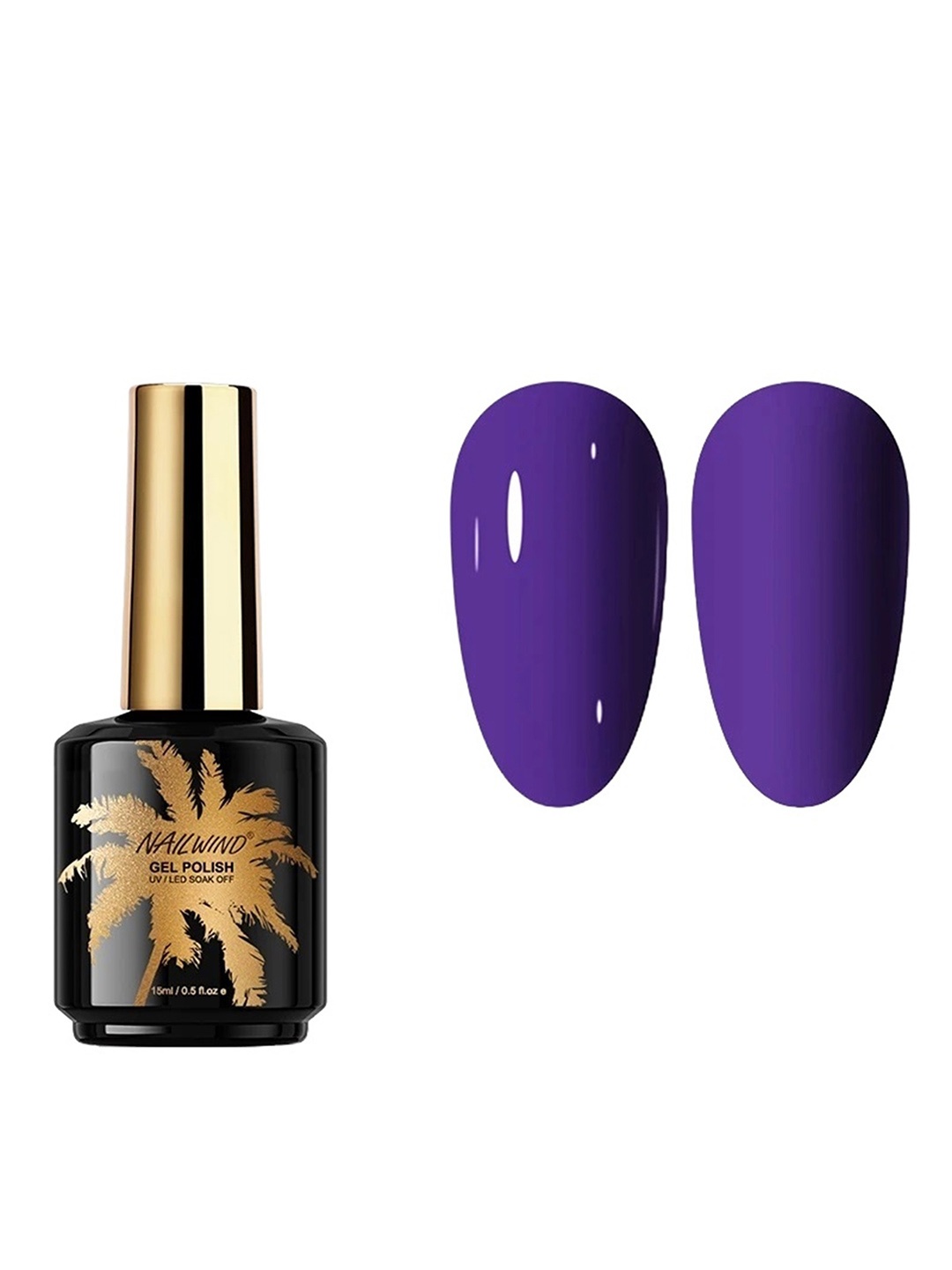 

NAILWIND UV & LED Soak-Off Gel Nail Polish 15ml - Shade N044, Violet