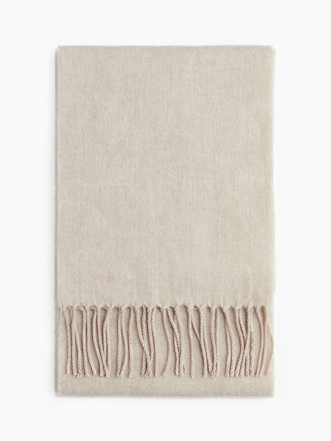 

H&M Women Woven scarf, Beige