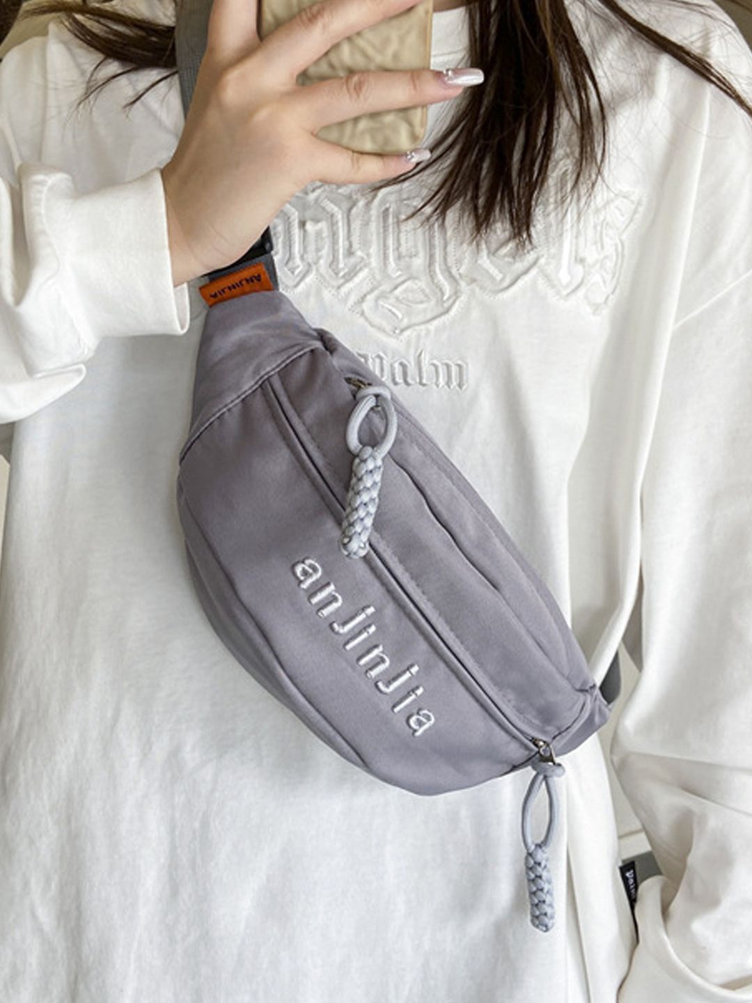 

StyleCast Checked Fanny Pack, Na