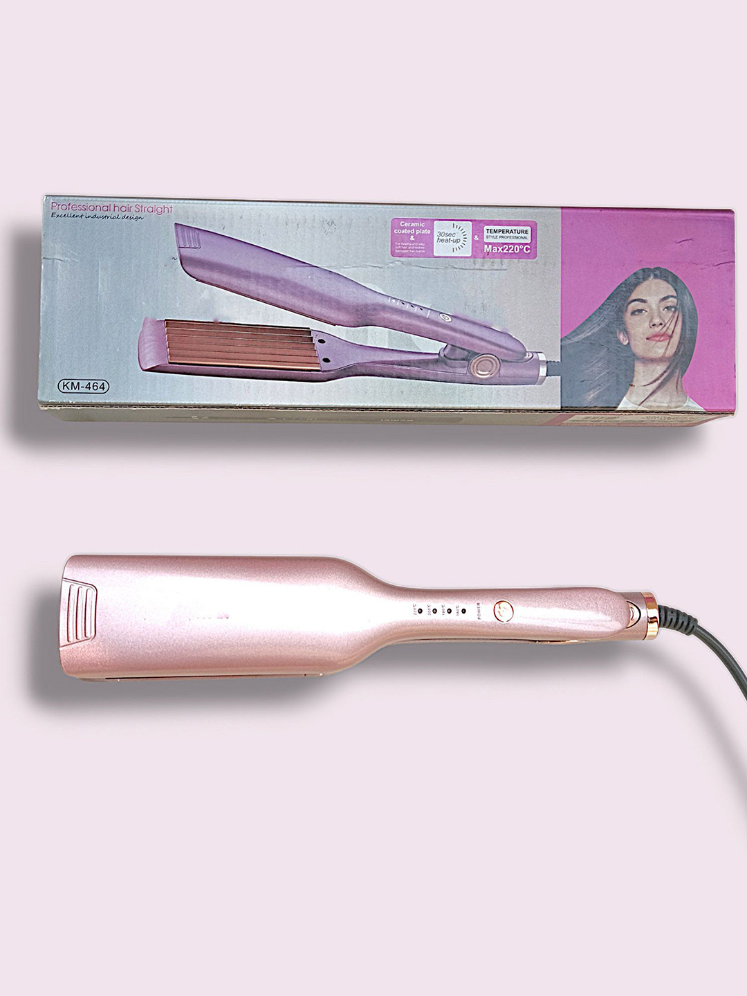 

vng Professional Hair Crimper for Salon-Quality Styles, Purple