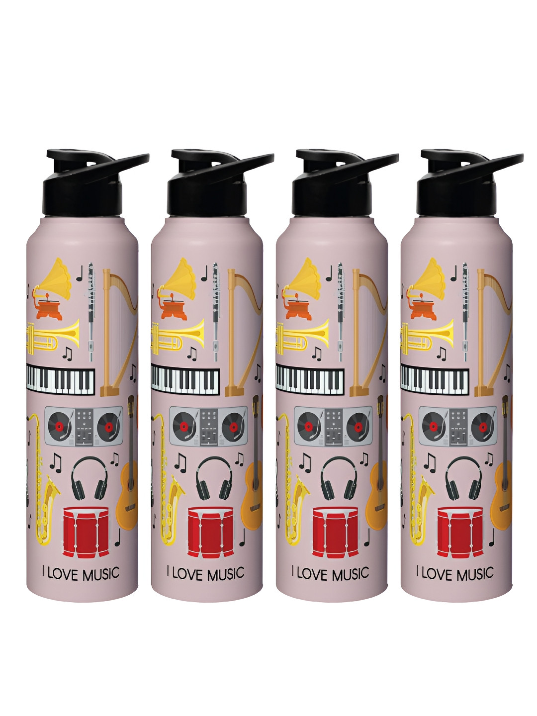 

Speedex Multicoloured Single Stainless Steel Solid Water Bottle, Multi