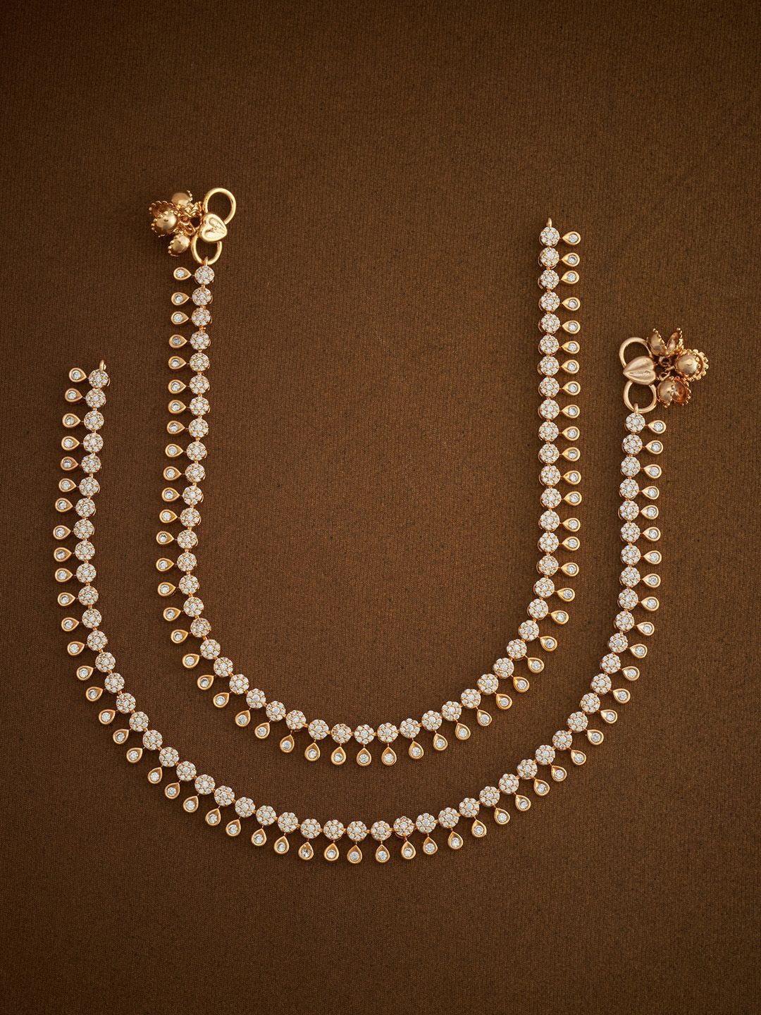 

Kushal's Fashion Jewellery Gold-Plated Anklet