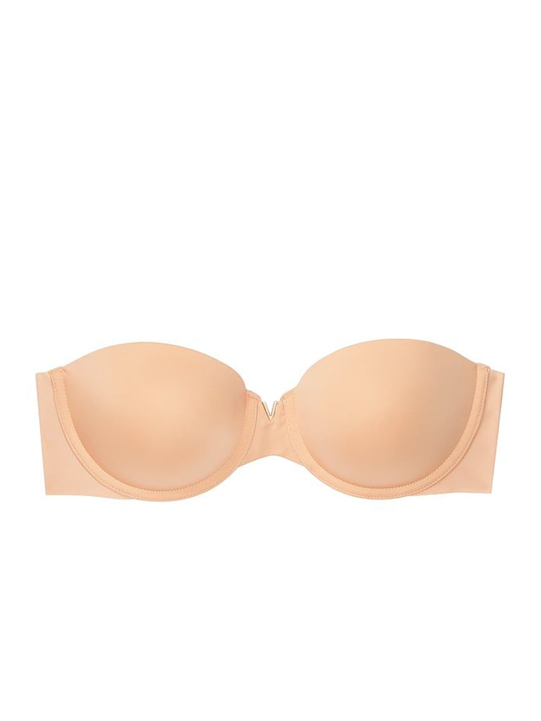 

Victoria's Secret Bra Half Coverage Underwired Heavily Padded, Beige