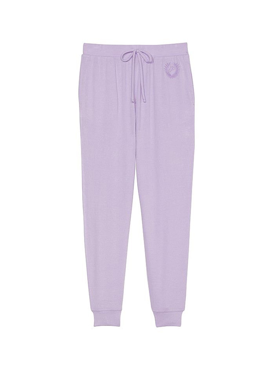 

Victoria's Secret Pink Cozy Mid Rise Sleep Pants, Purple