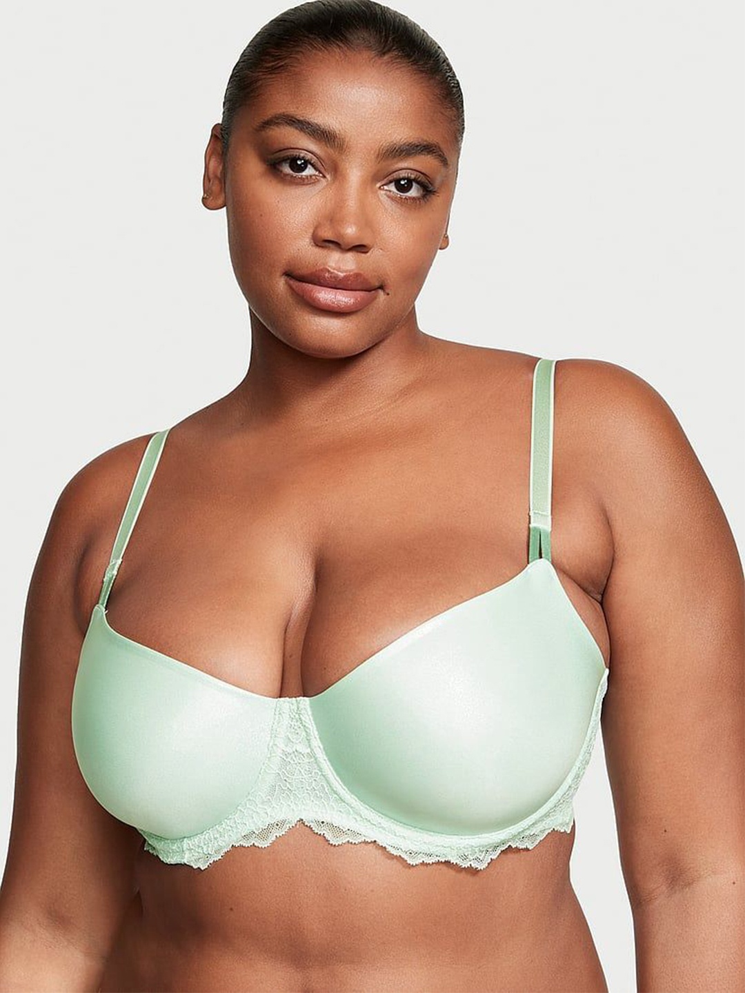 

Victoria's Secret Bra Medium Coverage Underwired, Green