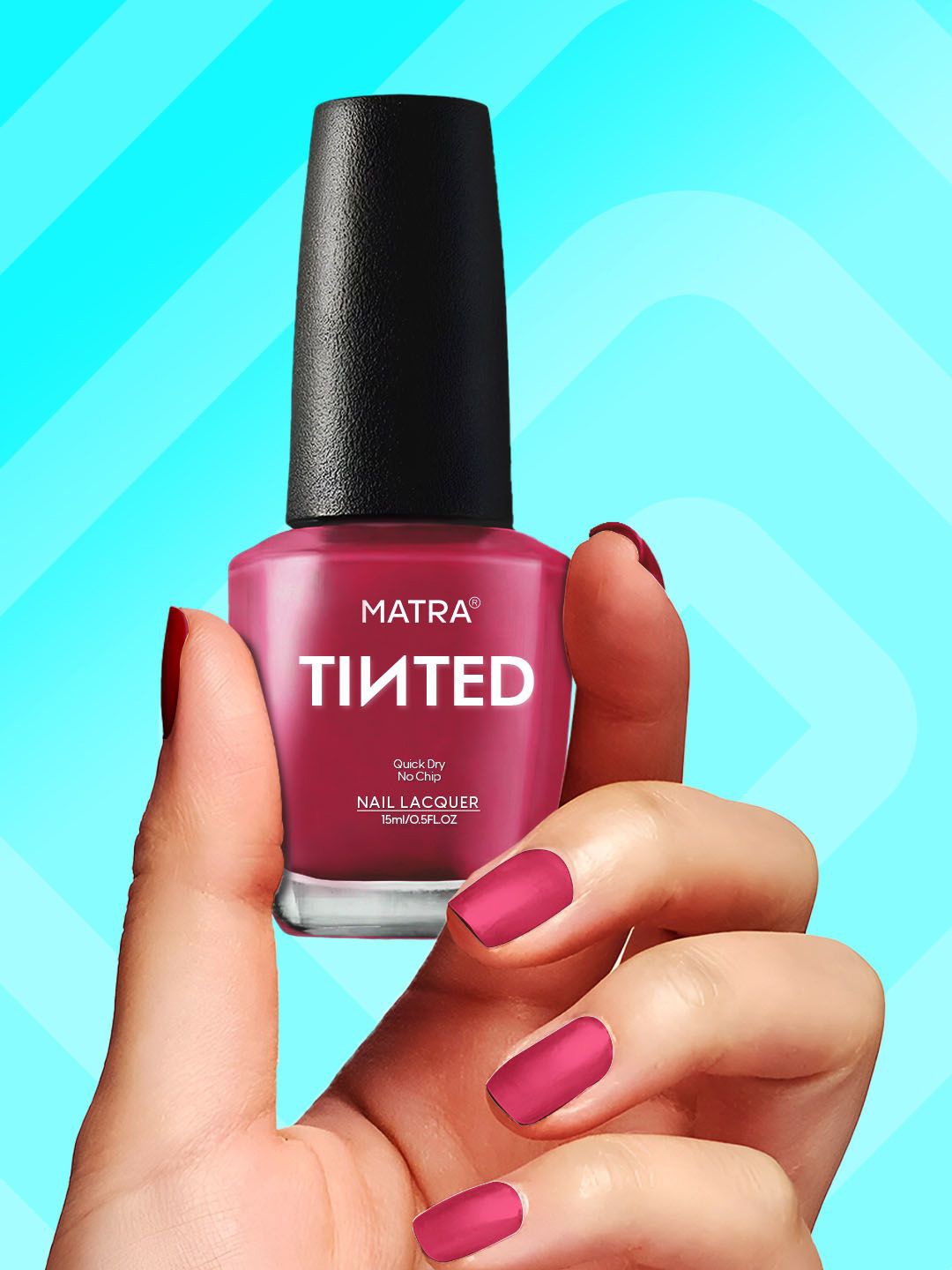 

Matra Quick Dry No Chip Tinted Nail Lacquer 15 Ml - Regal Rose