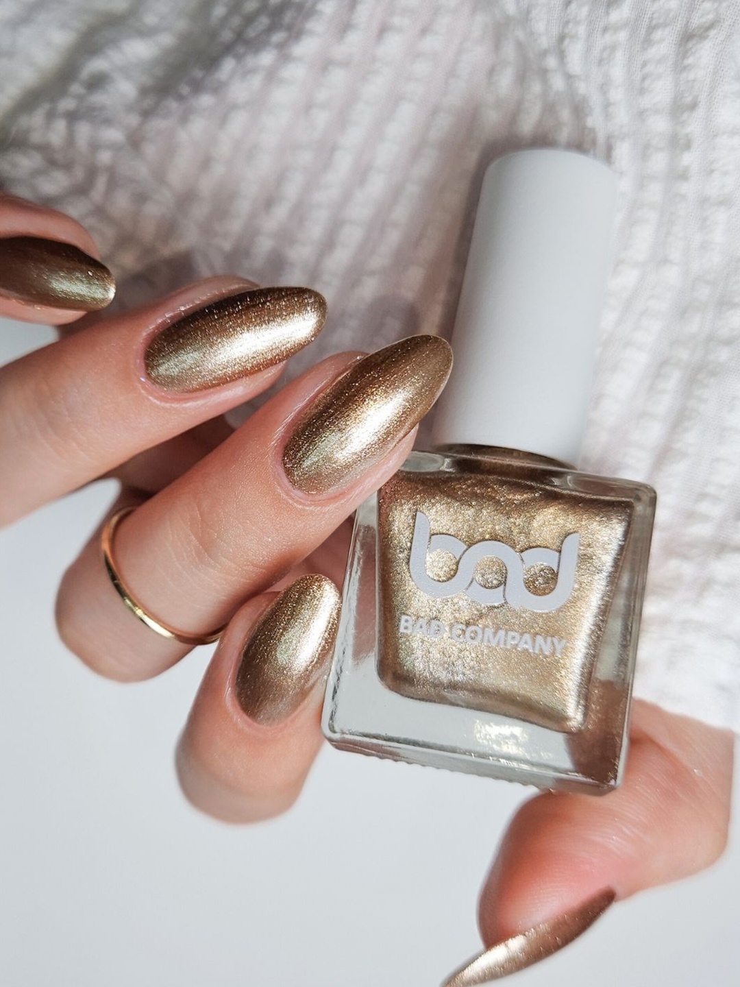 

BAD COMPANY No Toxin Nail Lacquer Nail Polish - 10 ml Shade - Dream 48, Grey