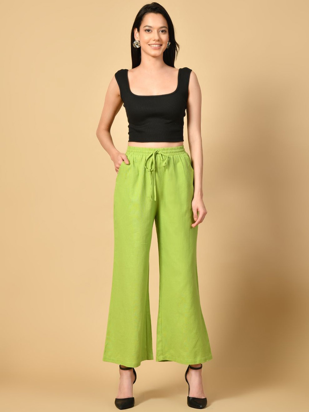 

all about you Women Trousers, Green