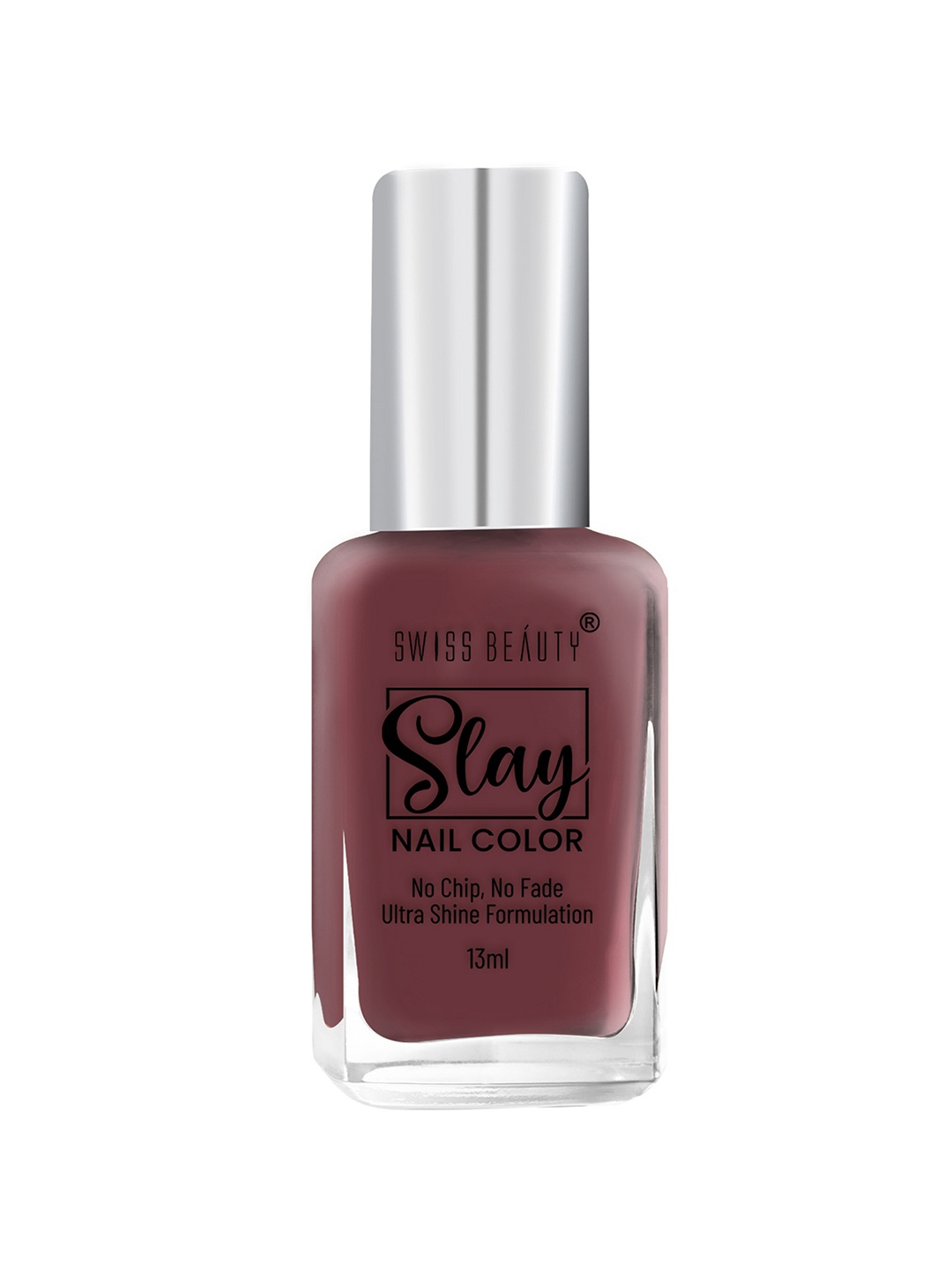 

SWISS BEAUTY Slay Quick-Dry Nail Color 13ml - Burnt Brown 85