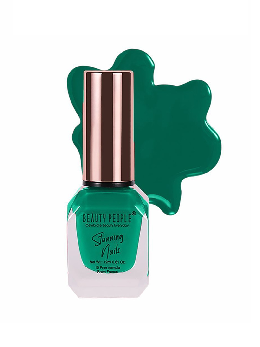 

Beauty People Stunning Long Lasting & Quick Drying Nail Polish 12ml - Go Green 293