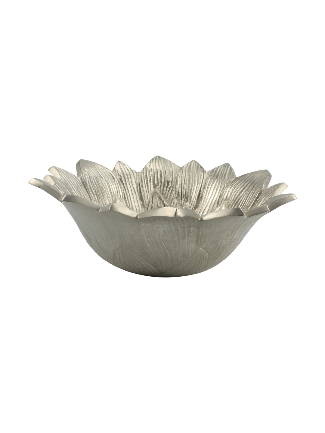 

Hind Decor Textured Round Decorative Bowl, Gold