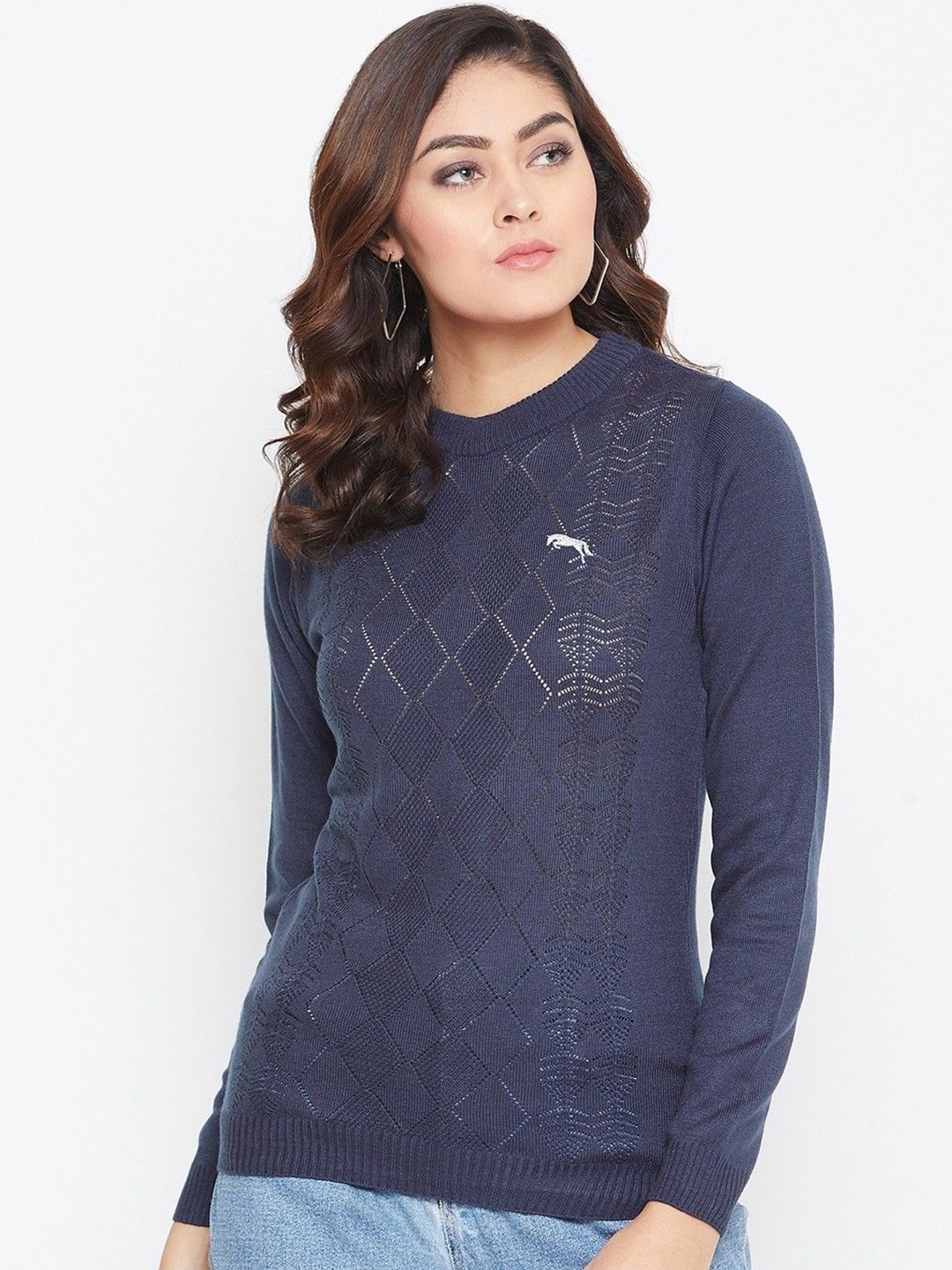 

JUMP USA Women Pullover, Navy blue