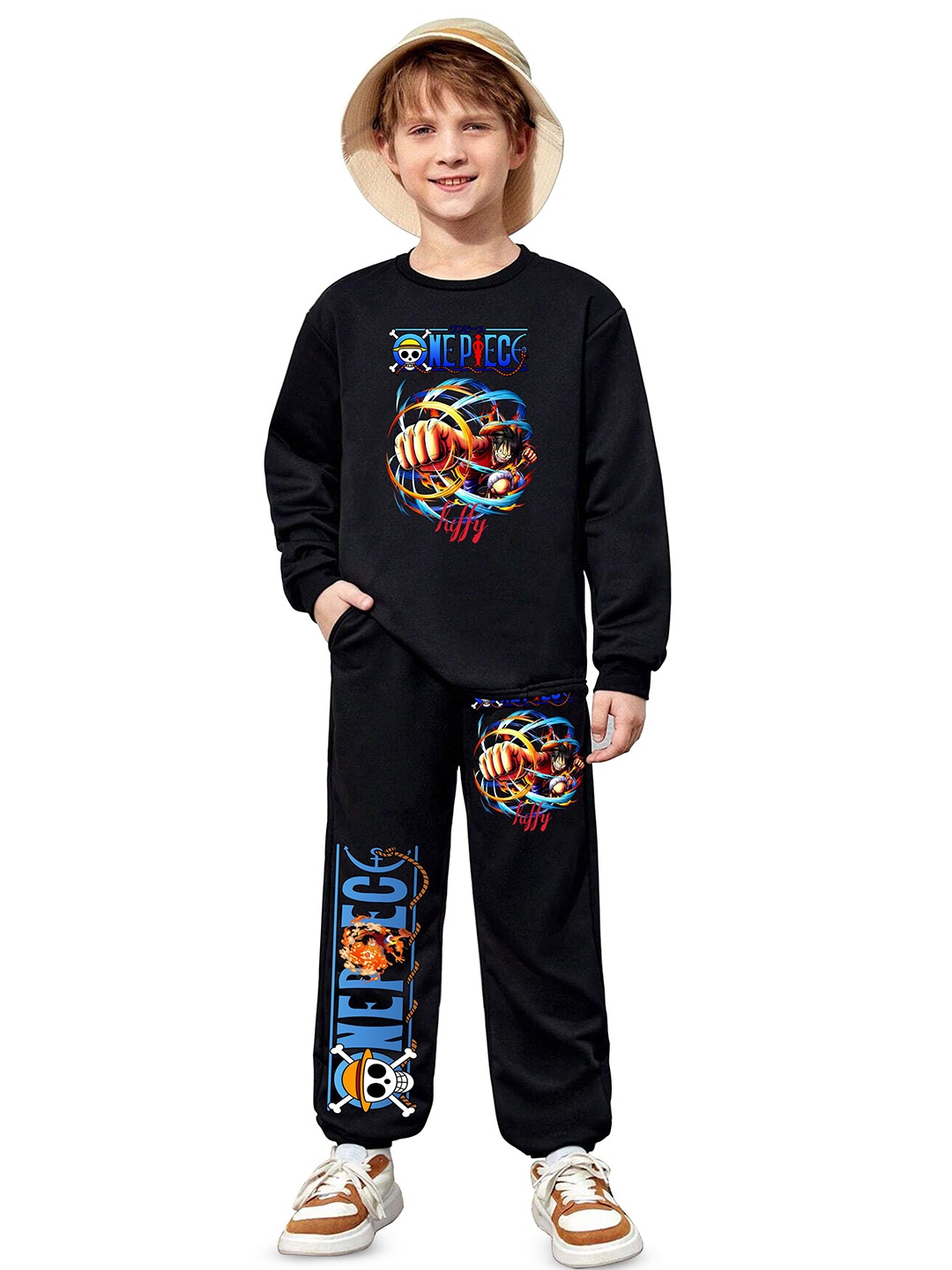 

BAESD Boys Printed T-shirt, Black