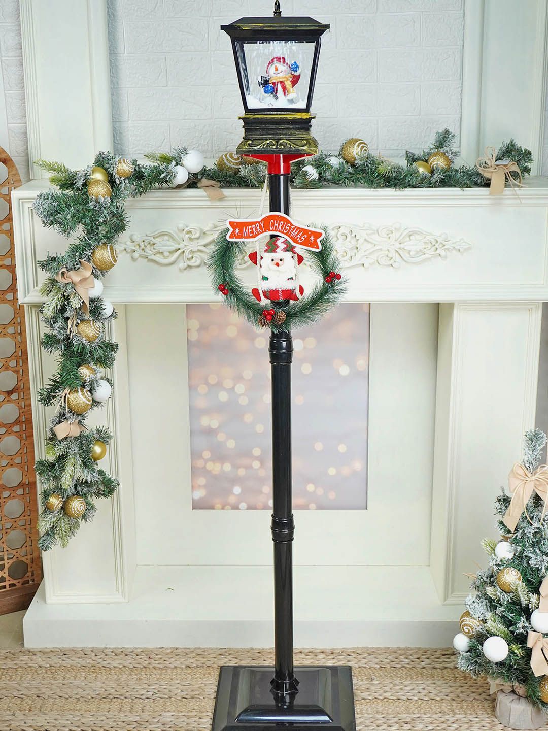 

Little Surprise Box LLP Black Musical Christmas Floor Lamps