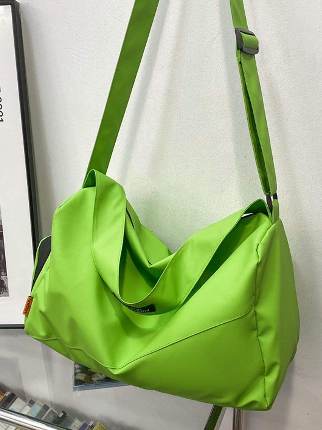 

StyleCast Green Medium Stylish Duffel Bag