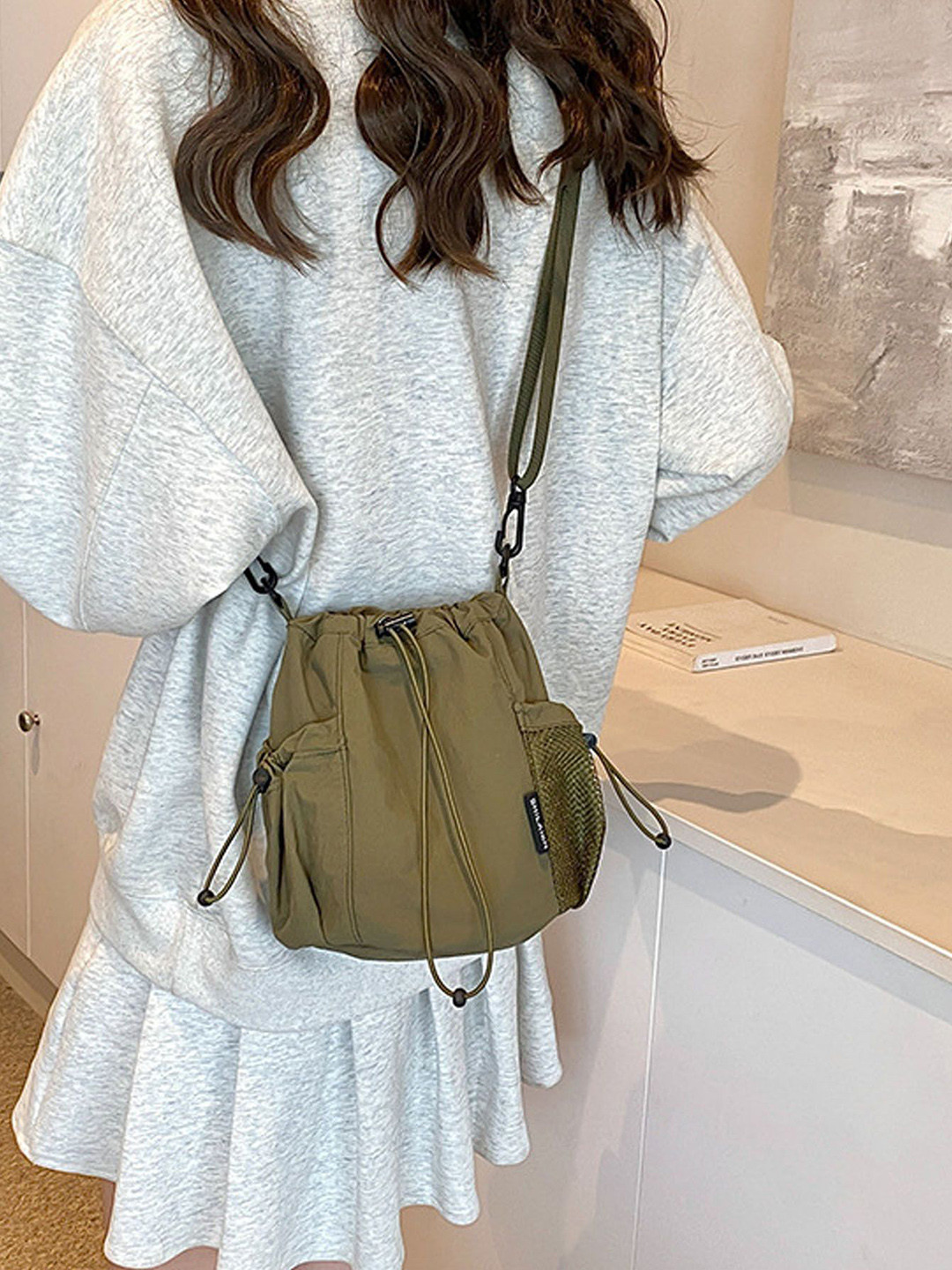 

StyleCast Green Stylish Cross Body Bag