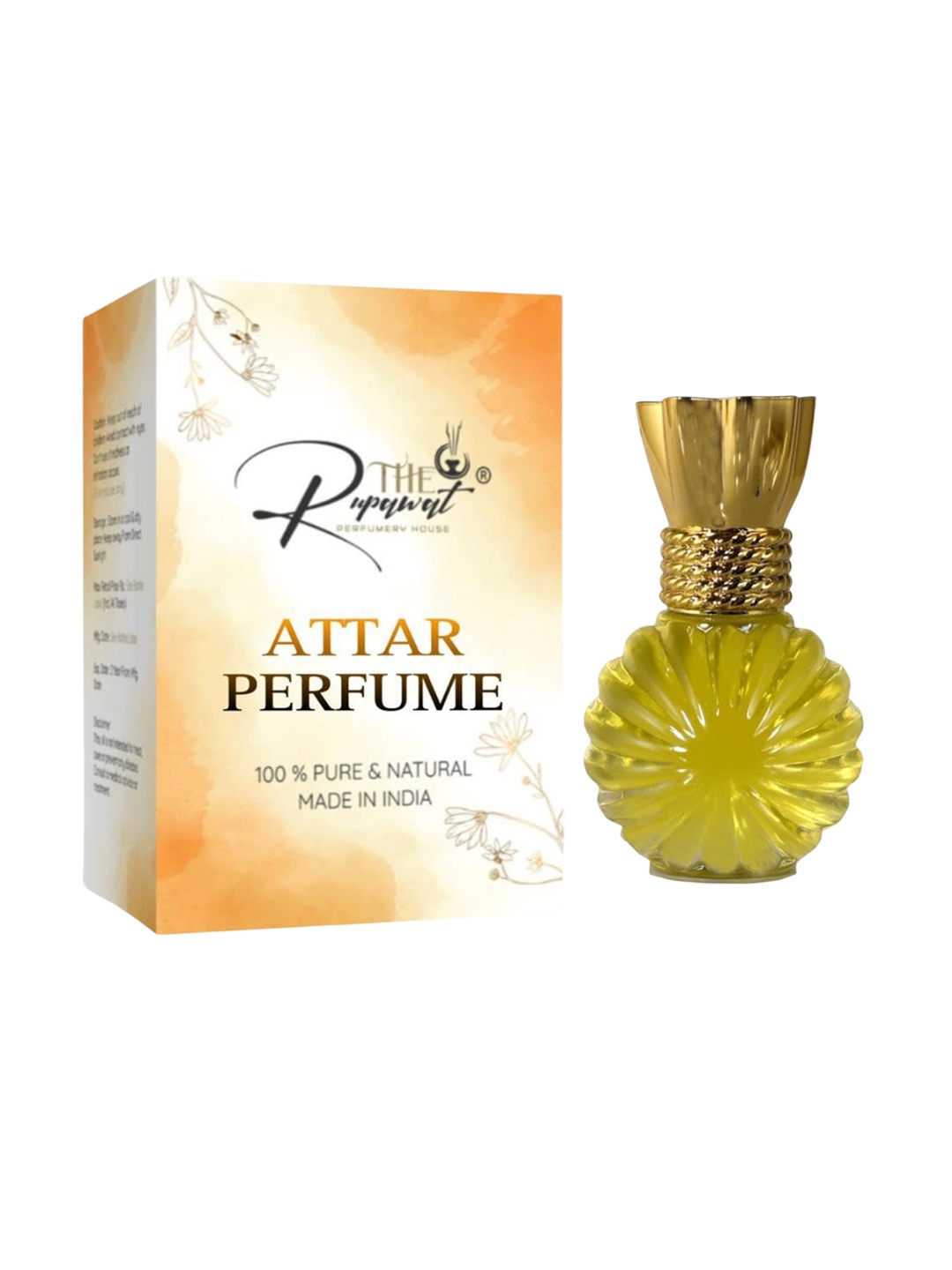 

THE RUPAWAT Perfumery House Bright Star 100% Natural & Pure Alcohol Free Attar - 12 ml, Transparent