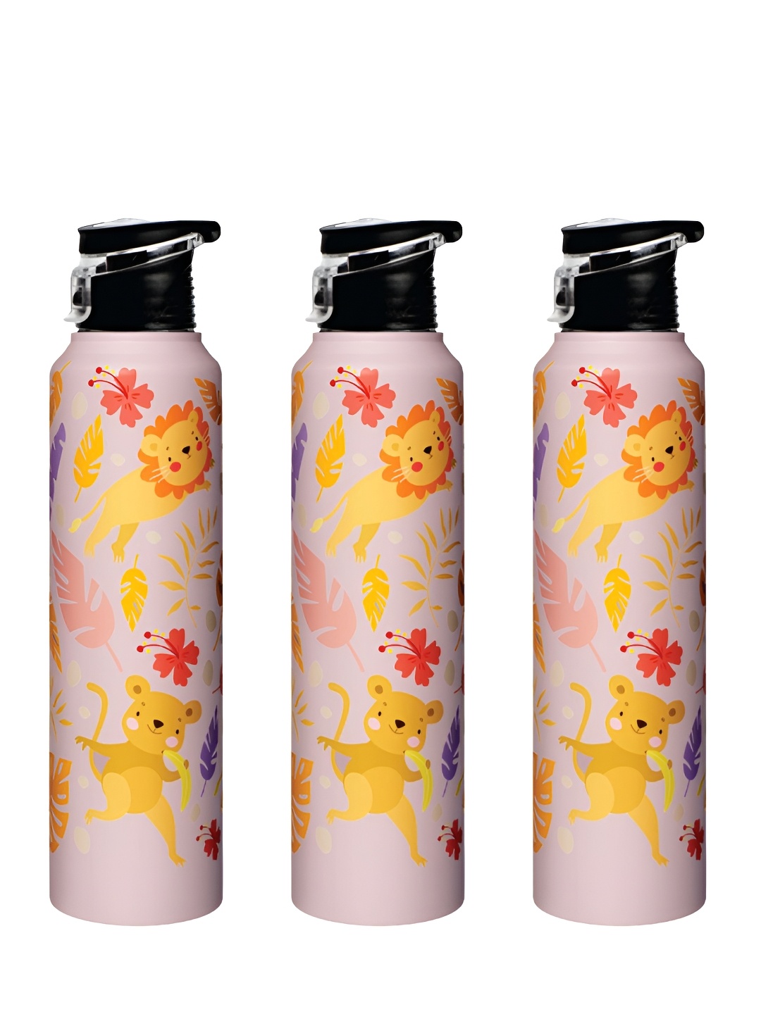 

Speedex Multicoloured Single Stainless Steel Solid Water Bottle, Multi