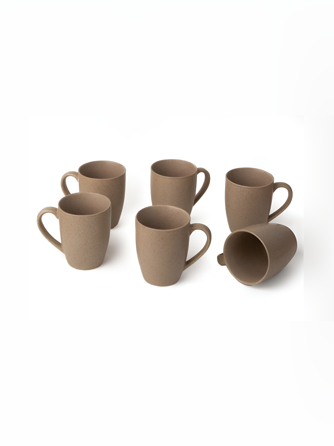 

BODHI HOUSE Brown Solid Ceramic Matte Cups Set of Cups and Mugs
