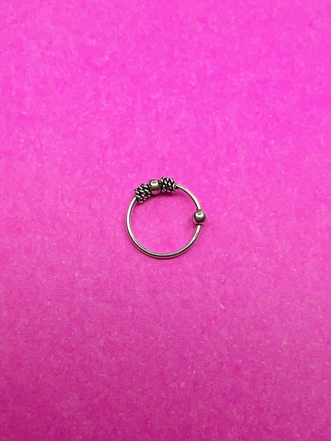 

Arte Jewels Sterling Silver Ring Nosepin