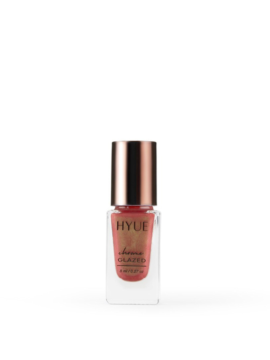 

HYUE Chrome Glazed High Shine Nail Paint 8ml - Opalescent, Red