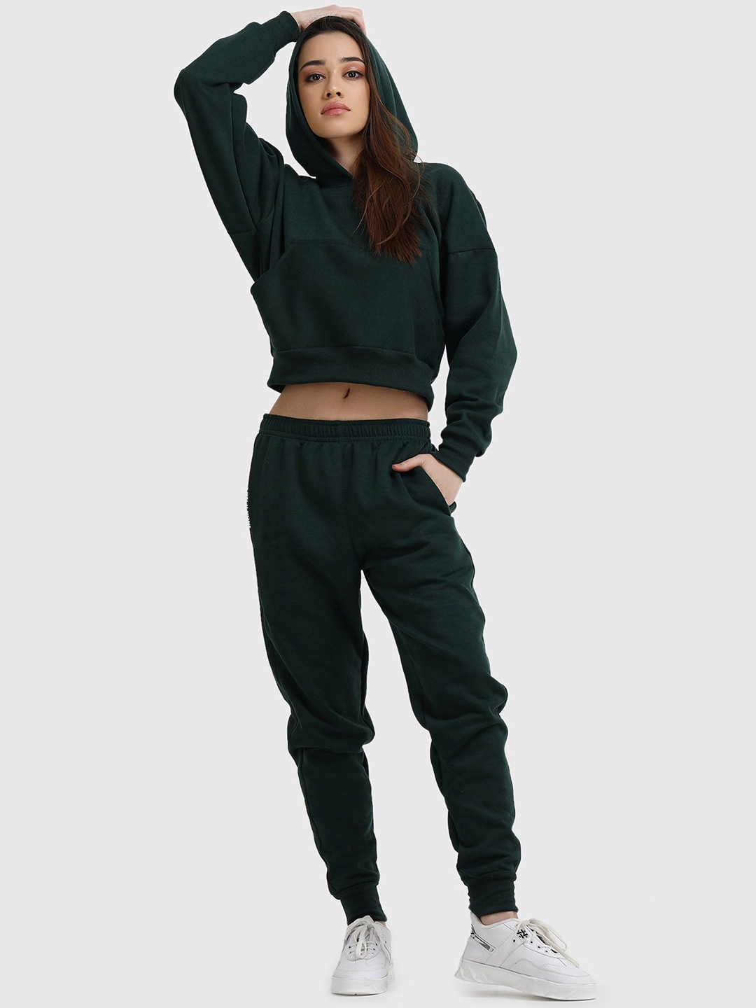 

Raxedo Hooded Neck Tracksuits, Green