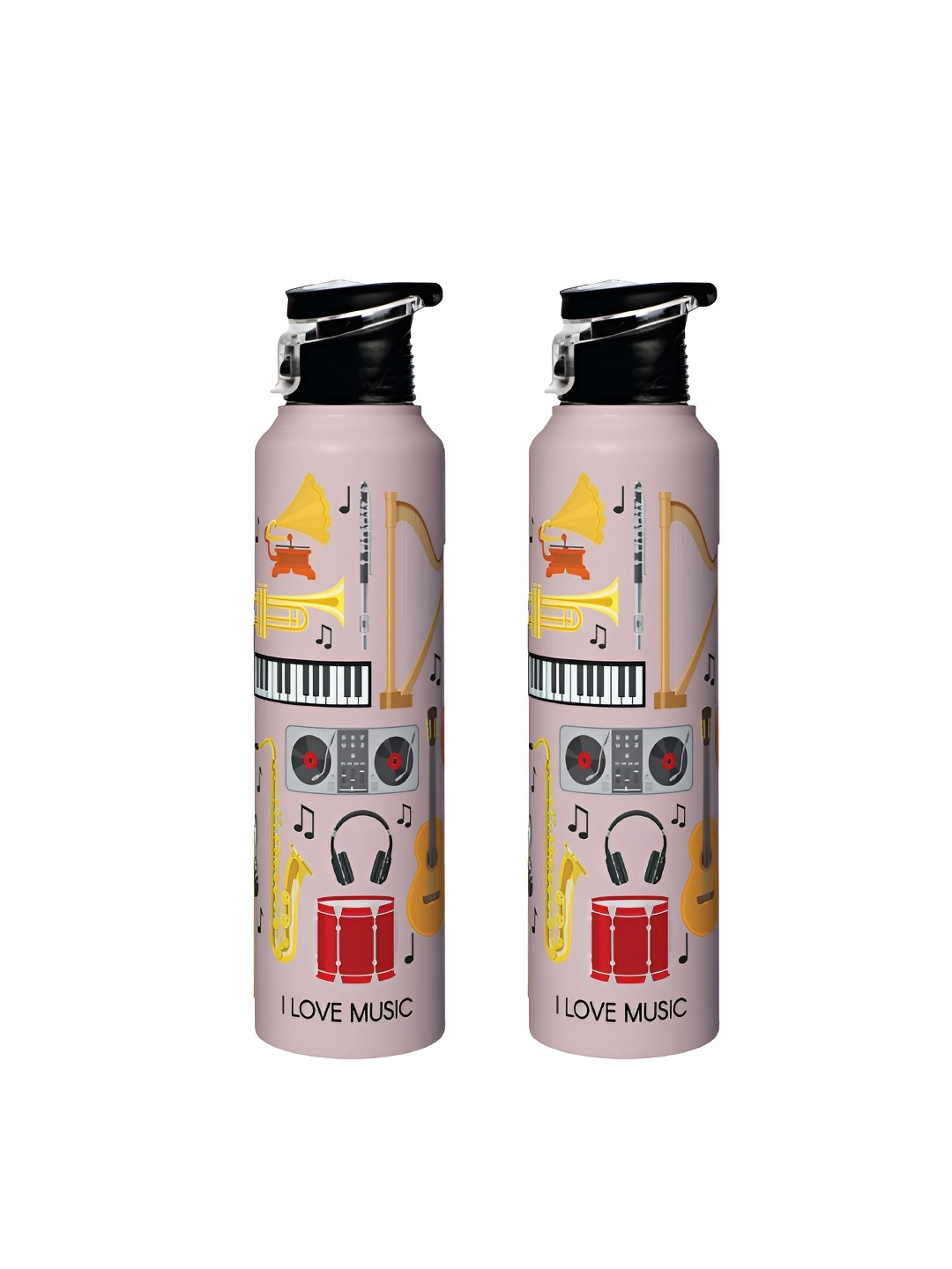 

Speedex Multicoloured Single Stainless Steel Solid Water Bottle, Multi
