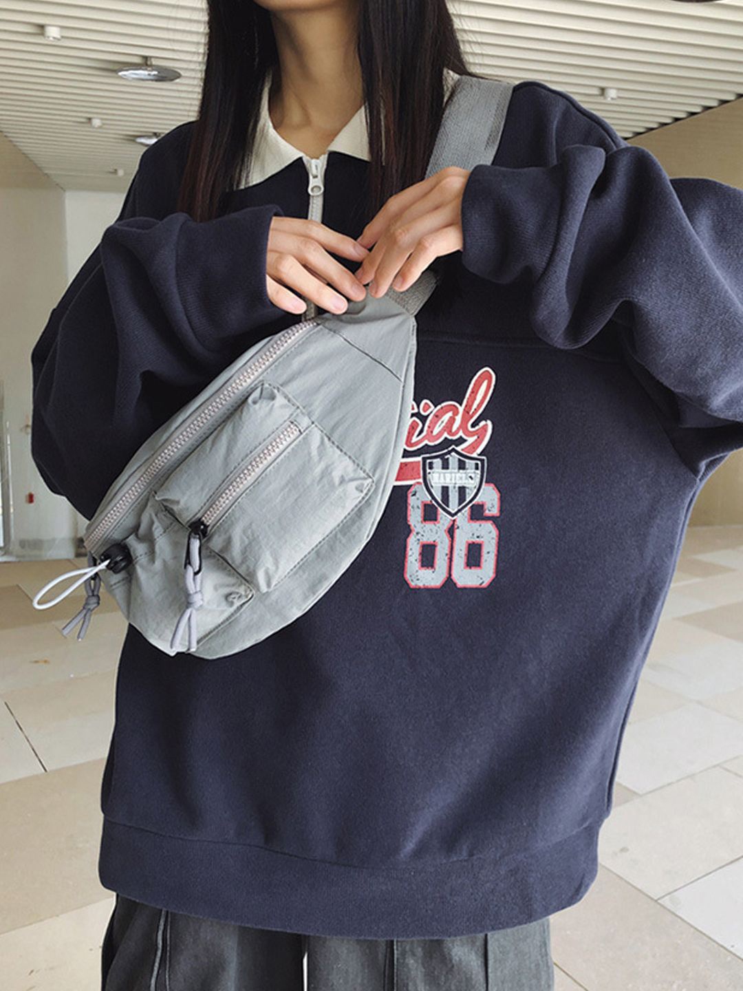 

StyleCast Checked Fanny Pack, Na