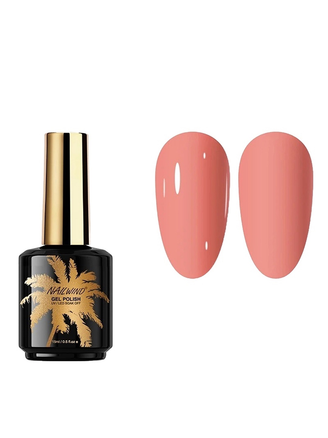 

NAILWIND UV & LED Soak-Off Gel Nail Polish 15ml - Shade N024, Peach