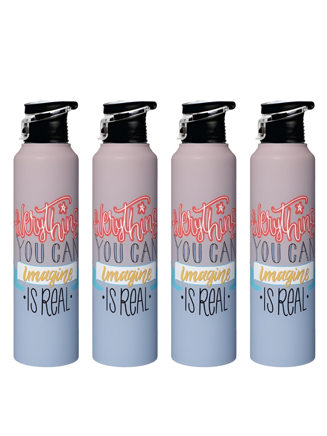 

Speedex Multicoloured Single Stainless Steel Solid Water Bottle, Multi