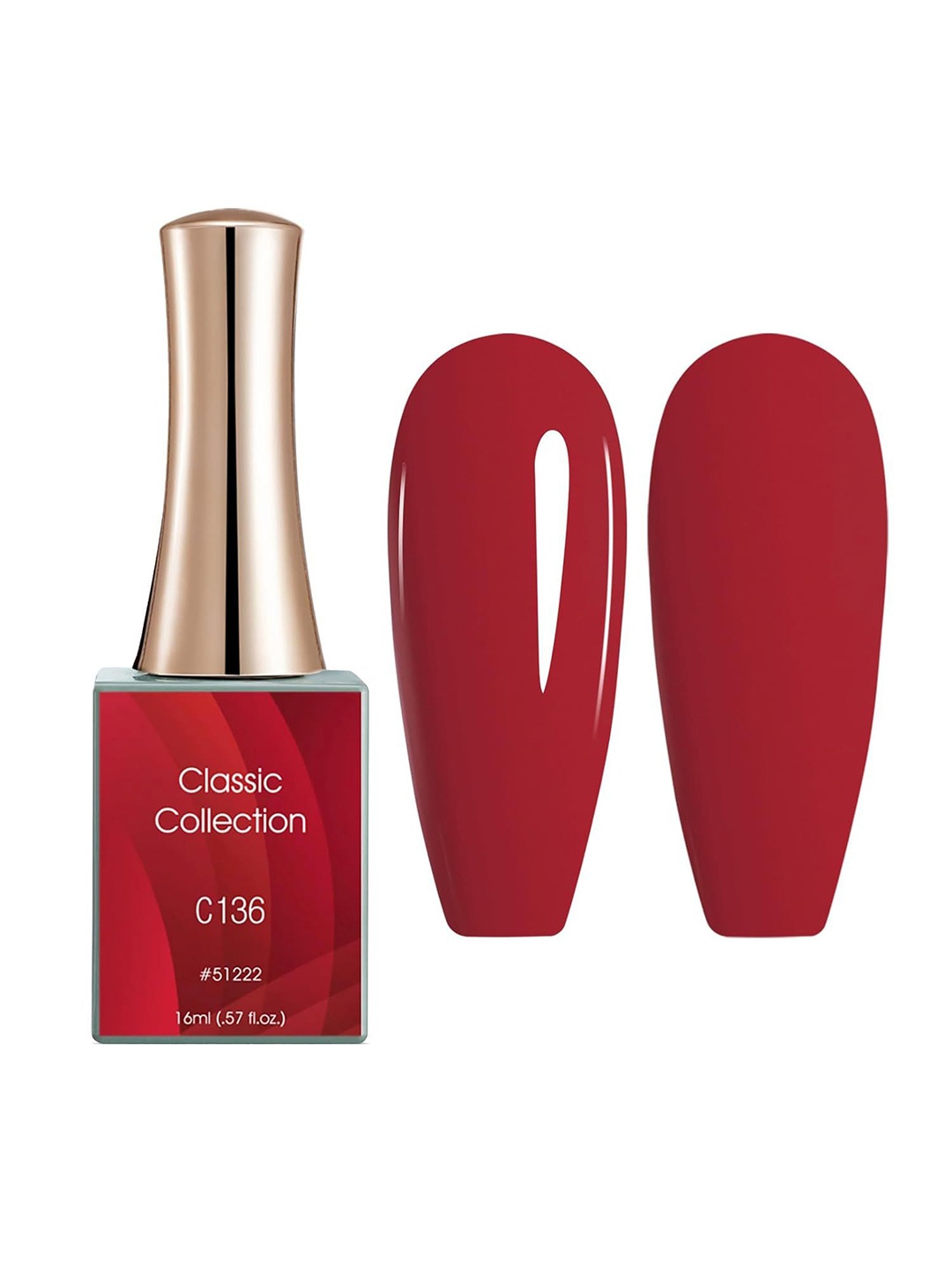 

CANNI Classic Collection UV Nail Gel Polish 16ml - Red C136