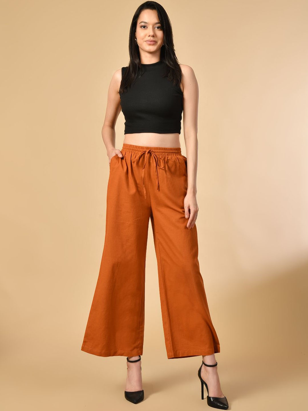 

all about you Women Trousers, Rust