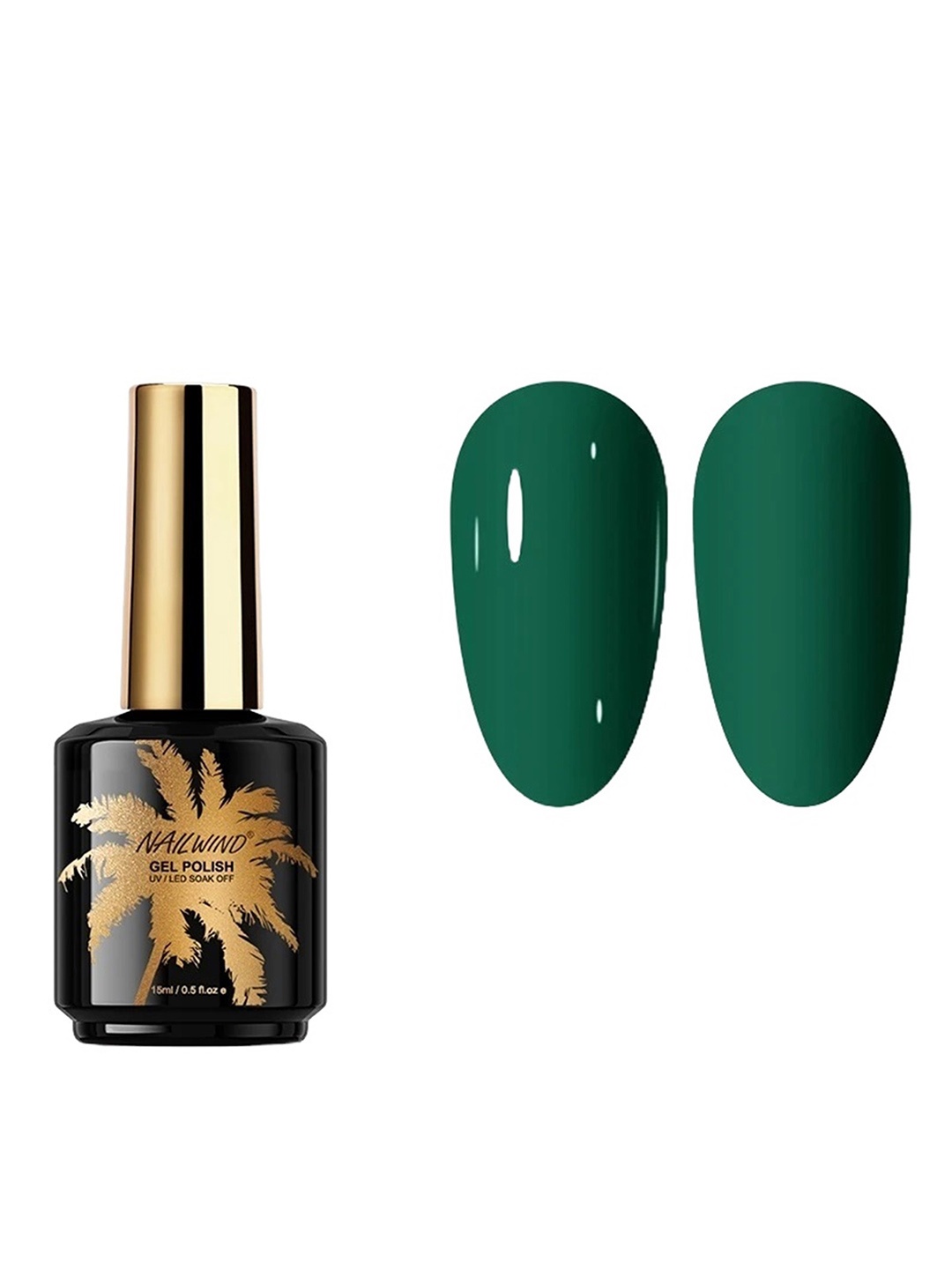 

NAILWIND UV & LED Soak-Off Gel Nail Polish 15ml - Shade N049, Green