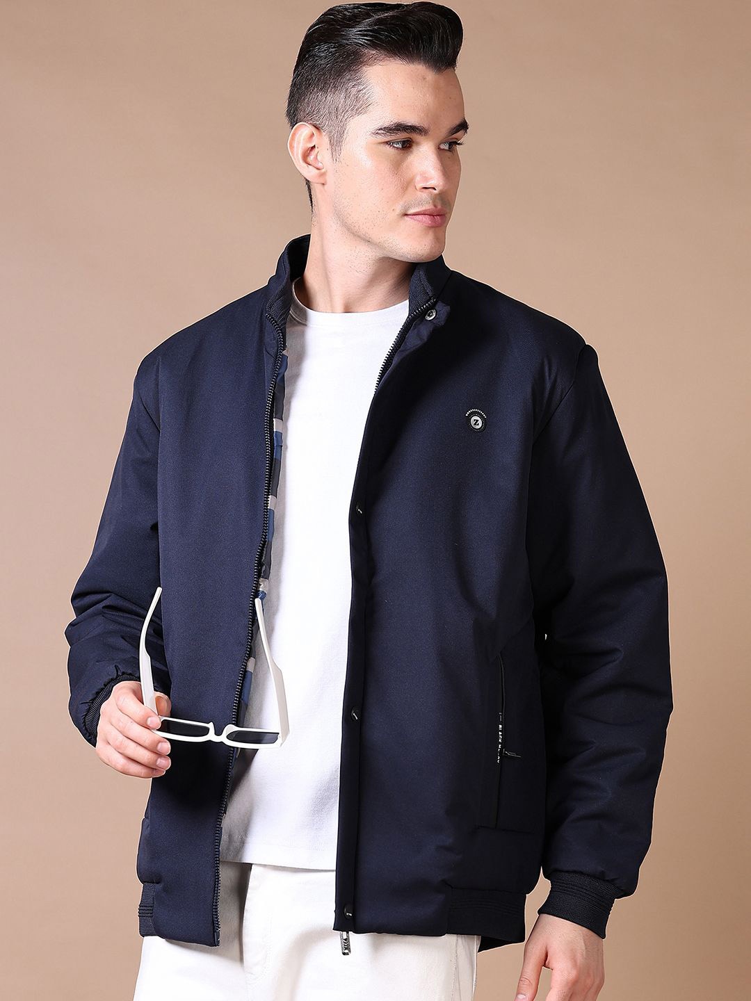 

V-Mart Men Tailored Jacket, Navy blue