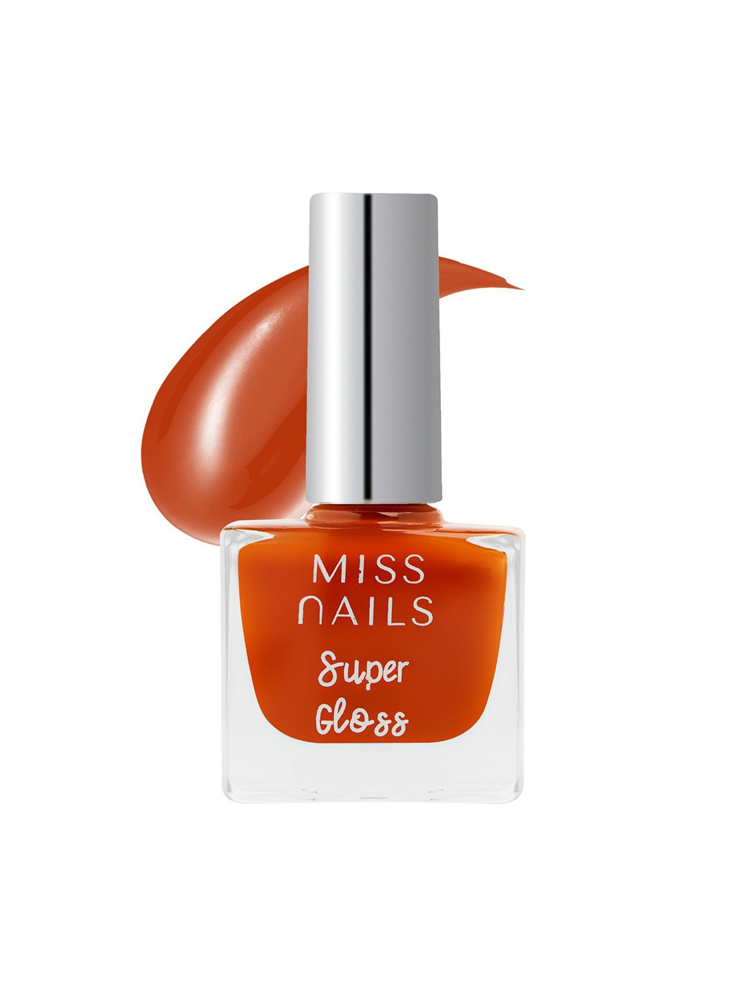 

MISS NAILS Super Gloss Nail Polish- 10 ml- SG17, Orange