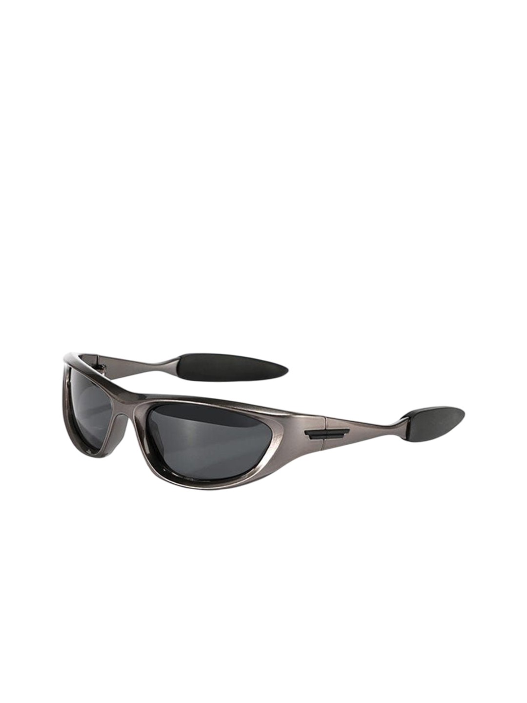 

Project Shades Unisex Shield Sunglasses with UV Protected Lens, Black