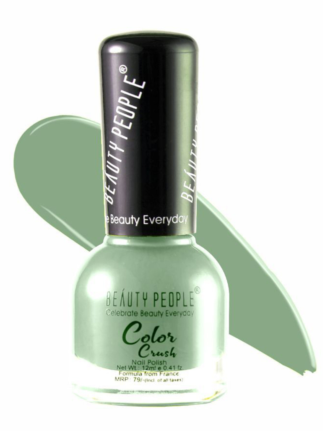 

Beauty People Color Crush Nail Polsih Shade-Into The Nature-BP-62-12 ml, Green