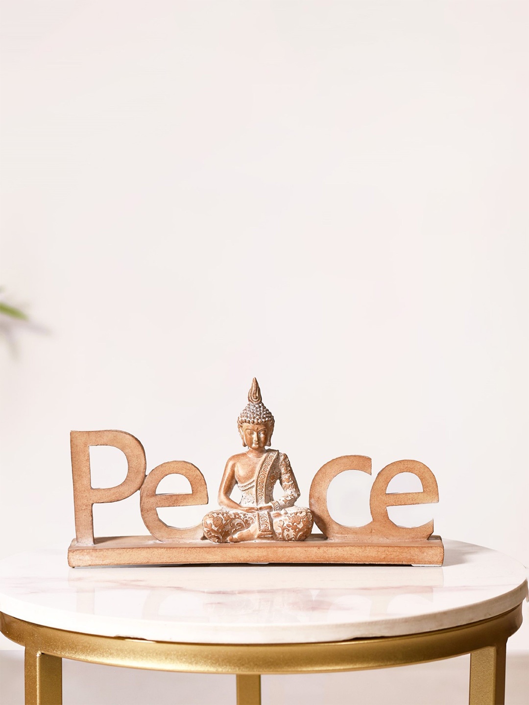 

Nestasia Beige Buddha Peace Showpiece