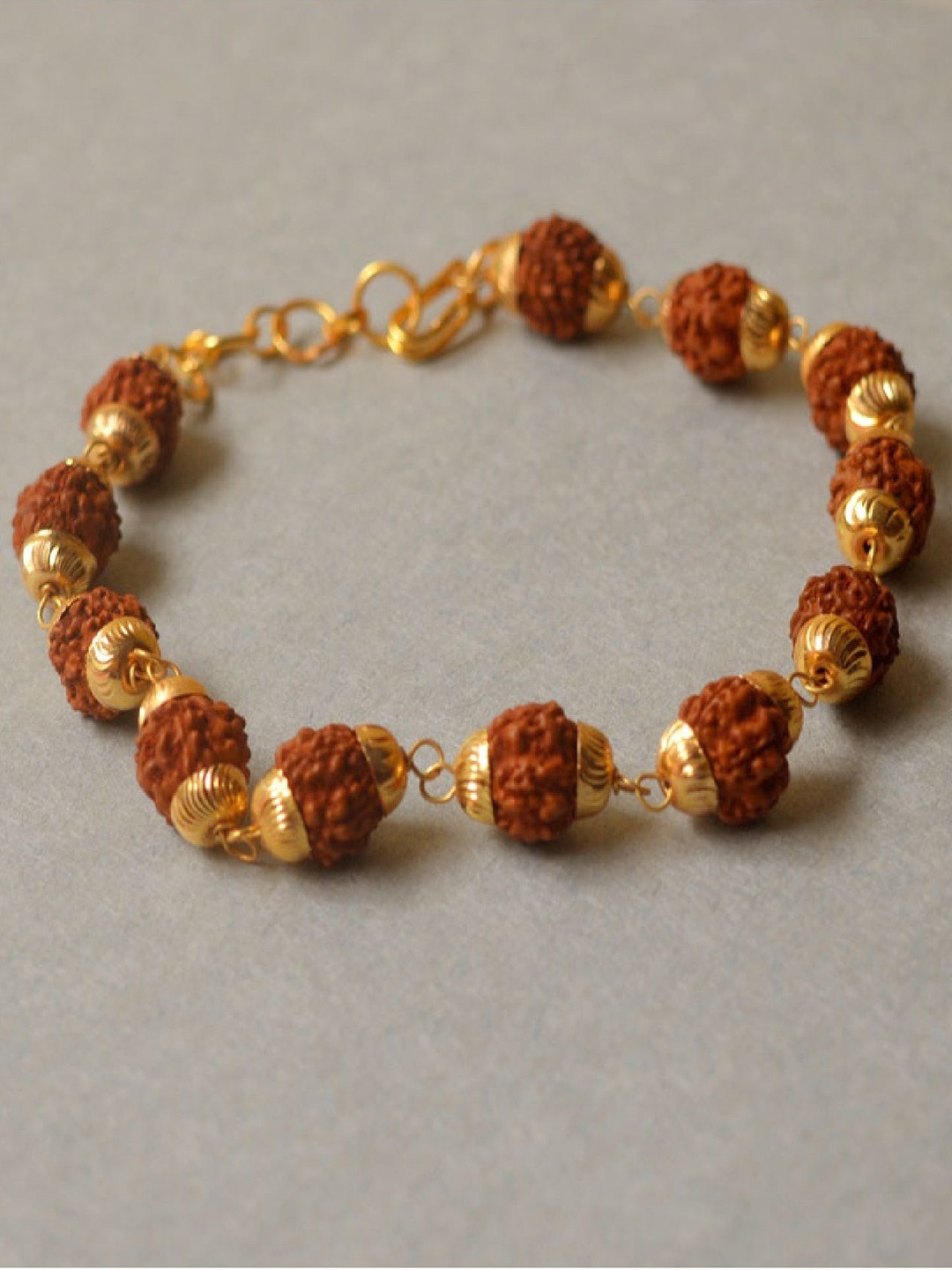 

RUHI COLLECTION Unisex Gold-Plated Wraparound Bracelet