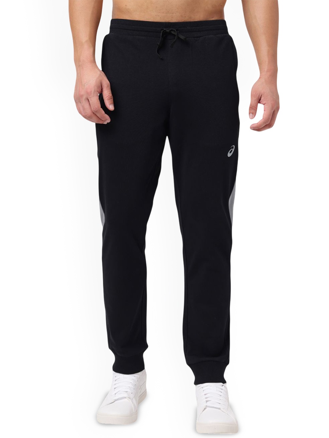 

ASICS Men Slim Fit Mid-Rise Joggers, Black