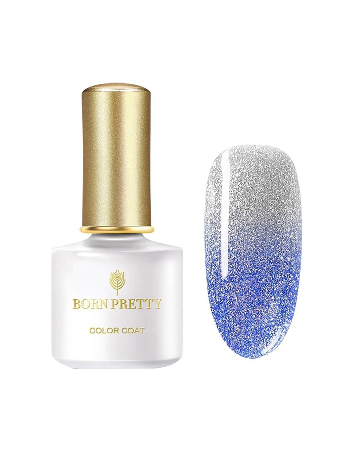 

BORN PRETTY Color Coat Gel Nail Polish- 6 ml- TG10, Blue