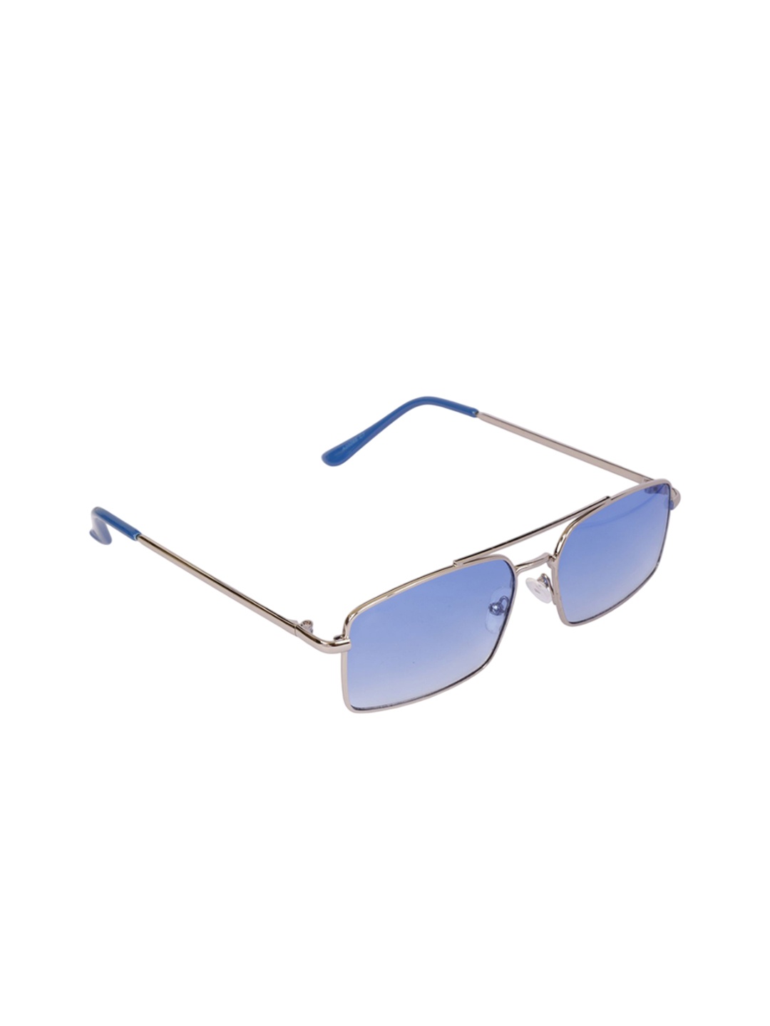 

SUNNIES Unisex Rectangle Sunglasses with UV Protected Lens, Blue