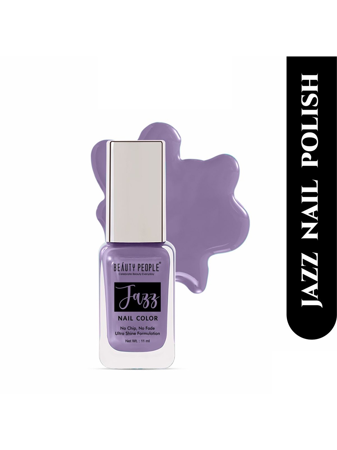 

Beauty People Jazz Nail Color With Ultra Shine Formula 11ml - Sweet Lavender BP59