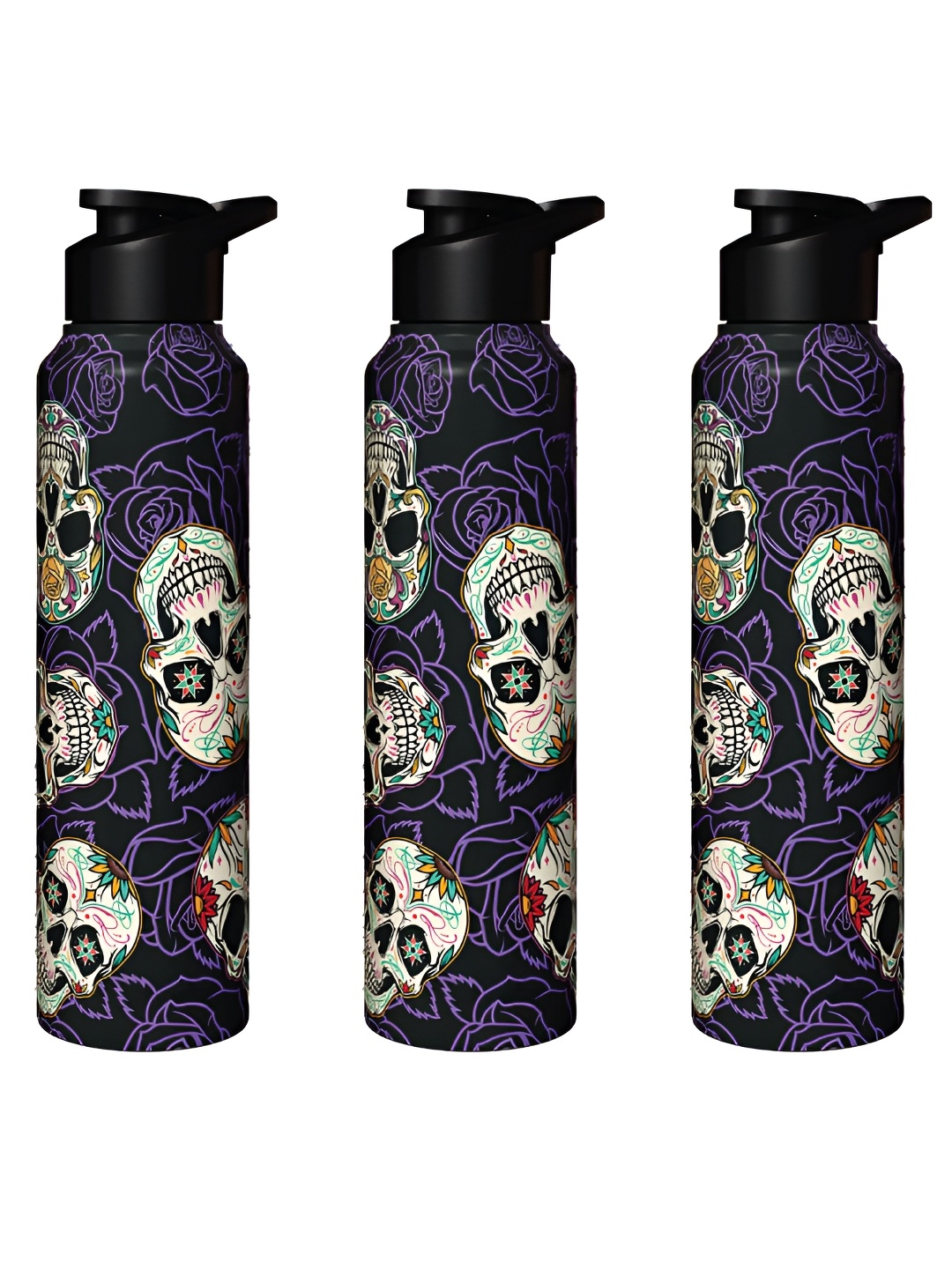 

Speedex Multicoloured Single Stainless Steel Solid Water Bottle, Multi