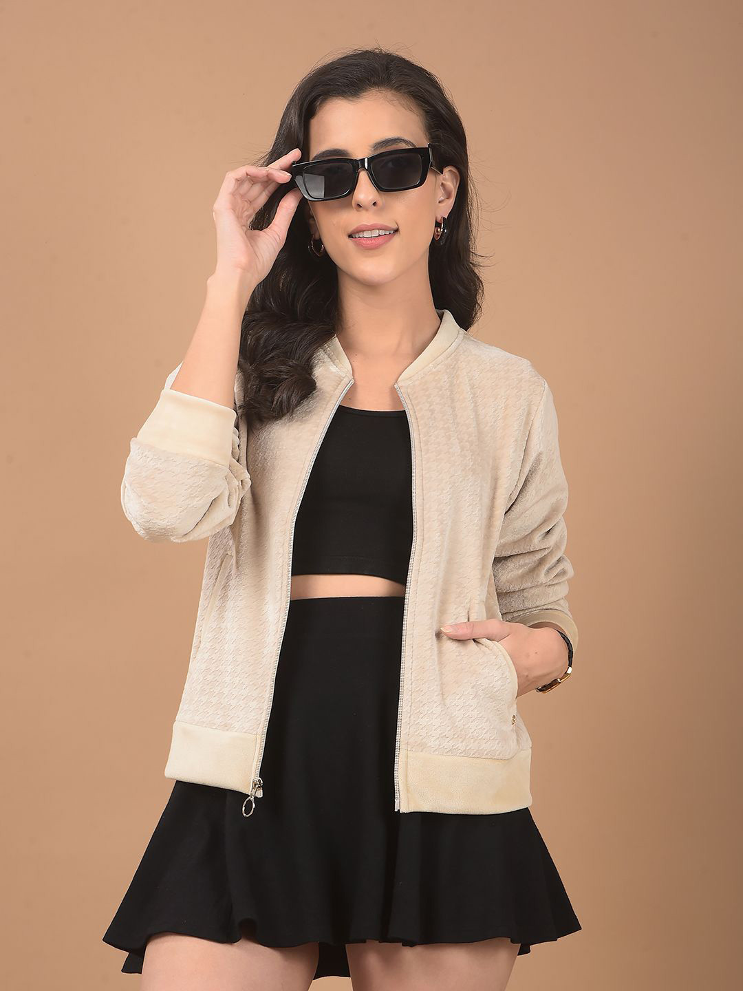 

Crimsoune Club Women Sweatshirt, Beige