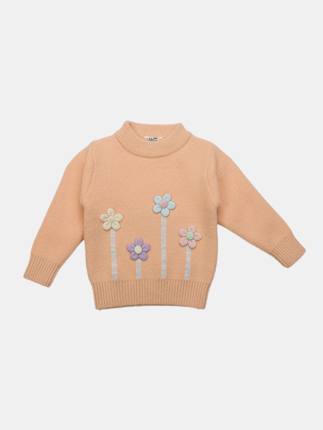 

Albion By CnM Girls Woollen Pullover, Orange
